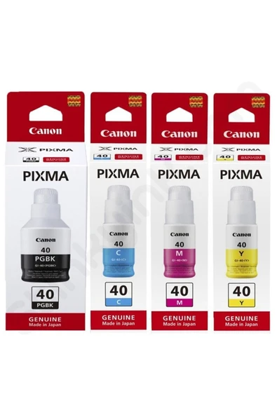 Canon Gı-40 Mürekkep Kartuş Takımı Gm2040 ürün görseli 1