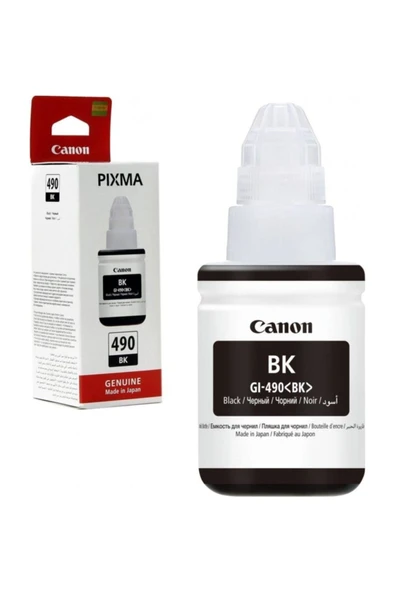 Canon Pixma G3411 Siyah  Mürekkep 135ml. ürün görseli 1