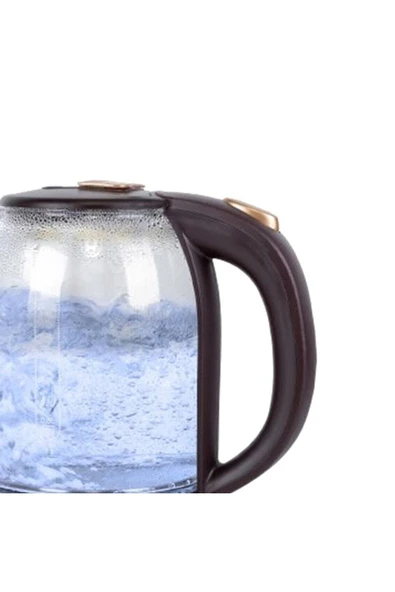 Heifer Led Işıklı Cam Kettle Renk Değiştiren Su Isıtıcı ürün görseli 1