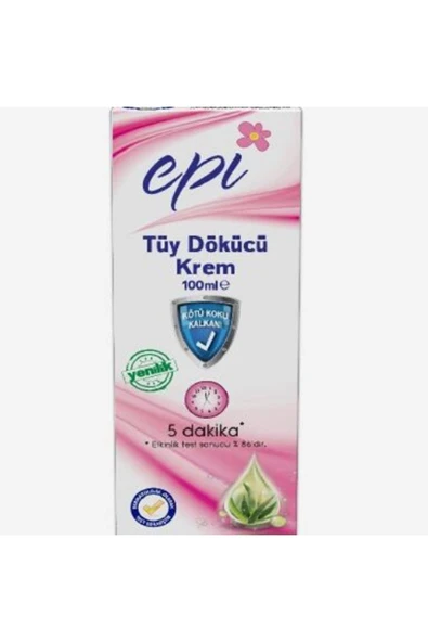 Epi Tüy Dökücü Krem 100 Ml Aloe Vera, Tüm Ciltler Için Uygundur ürün görseli 1