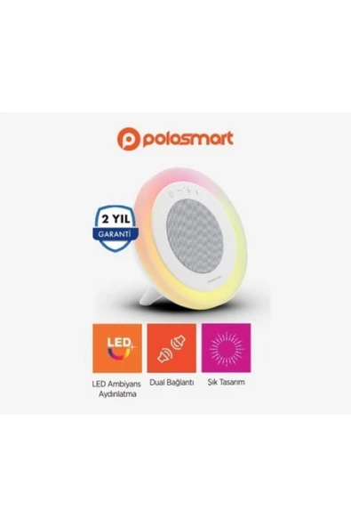 Polosmart FS87 KABLOSUZ SPEAKER LED AMBİYANS AYDINLATMALI ürün görseli 1
