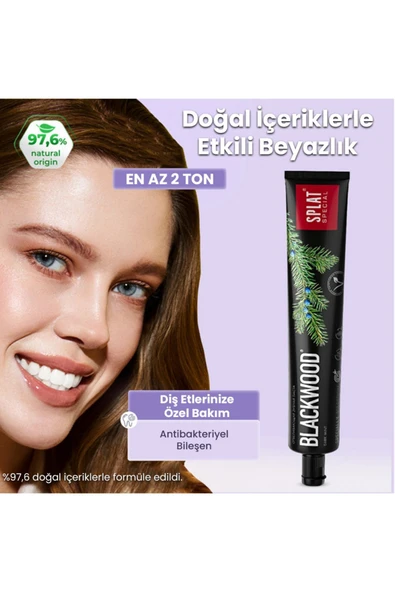 Splat Special Blackwood Diş Macunu 75 ml ürün görseli 1