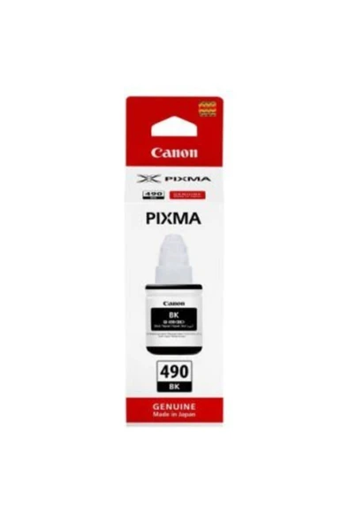Canon Gı-490 Siyah Şişe Mürekkep Kartuş 0663c001 ürün görseli 1