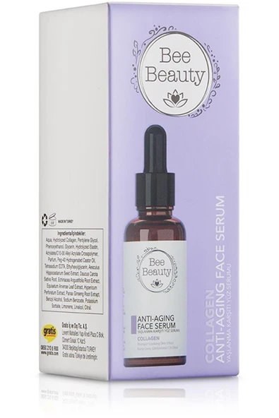 Bee Beauty Kolajen Yaşlanma Karşıtı Yüz Serumu 30 ml ürün görseli 1