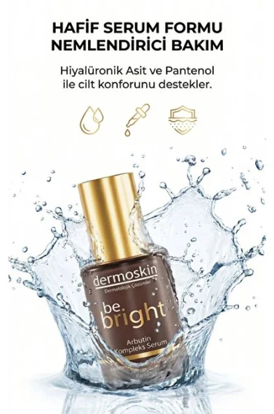 Dermoskin Be Bright Arbutin Complex Serum 30 Ml - Resim 9