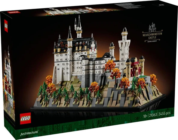 LEGO Architecture 21063 Neuschwanstein Castle ürün görseli 1