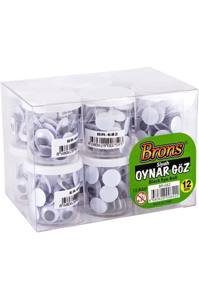 BRONS OYNAR GÖZ SİYAH ürün görseli 1