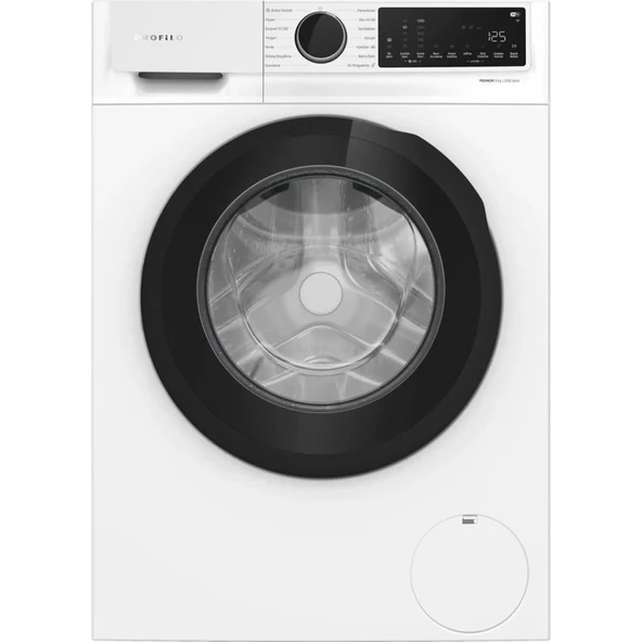 Profilo CGK242Z0TR Çamaşır Makinesi 9 kg 1200 Devir Beyaz ürün görseli 1