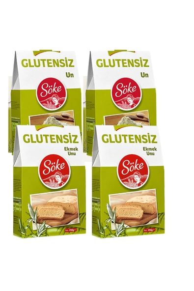 Söke Glutensiz Un 2x250 g Glutensiz Ekmek Un 2x250 g ürün görseli 1