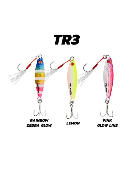 Fujin Jig-X Trio 3lü Micro Jig 20gr - Resim 4