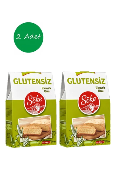 Söke Glutensiz Ekmek Unu 250gr x 2 Adet ürün görseli 1