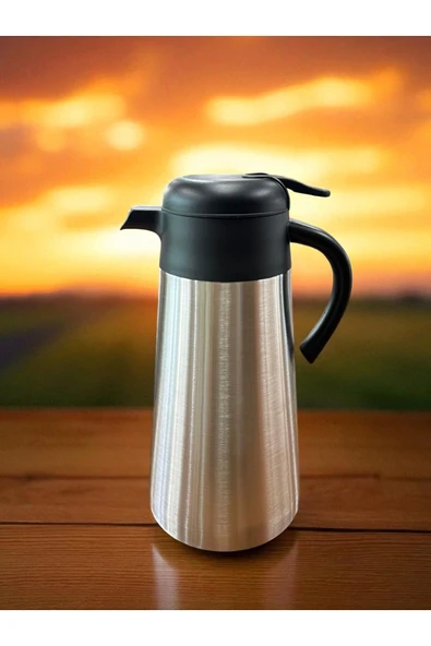 2 Litre İçi Dışı Çelik Termos Yeni Model - Resim 4