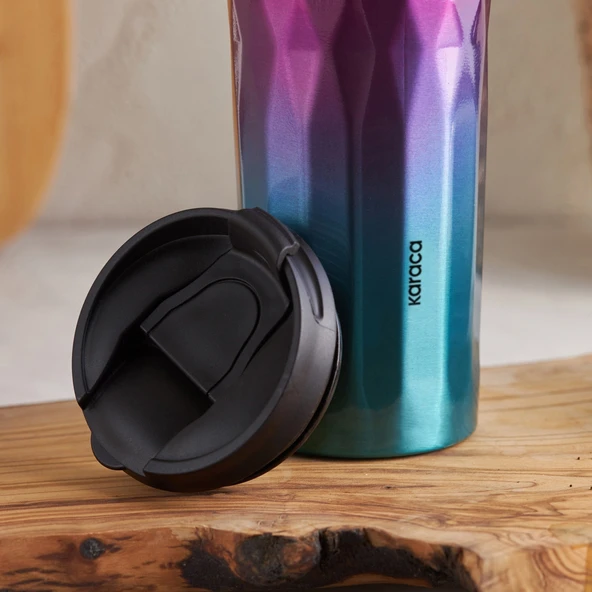 Karaca Joyful Sızdırmaz Çelik Termos Pembe 500 ml - Resim 2