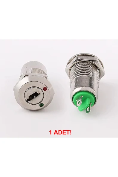 12mm Metal Button 2 Anahtarlı - Resim 2