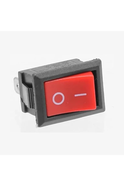 KCD1 2 Pin Anahtar Kırmızı - Resim 4