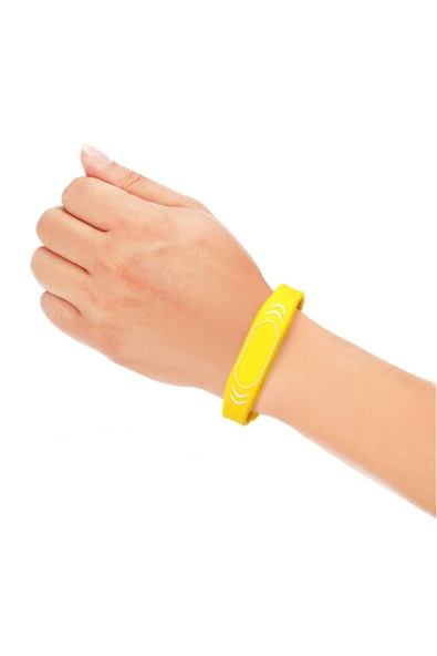 125Khz Rfid Bileklik Sarı - Resim 2
