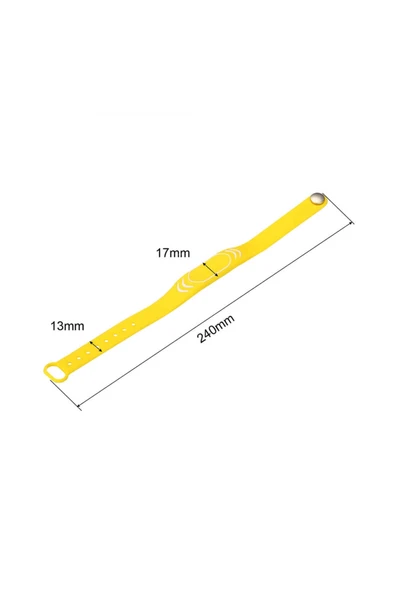125Khz Rfid Bileklik Sarı - Resim 8