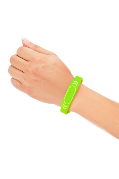 125Khz Rfid Bileklik Yeşil - Resim 2