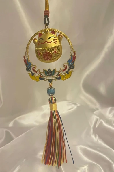 Feng Shui Para Kedisi Ejderha Yılı Buda Şans Para Bolluk Bereket Duvar Süsü ürün görseli 1