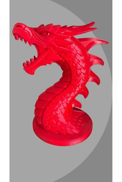 FK Filament Dekoratif 3D Baskı Ejderha Heykeli – 15 cm ürün görseli 1