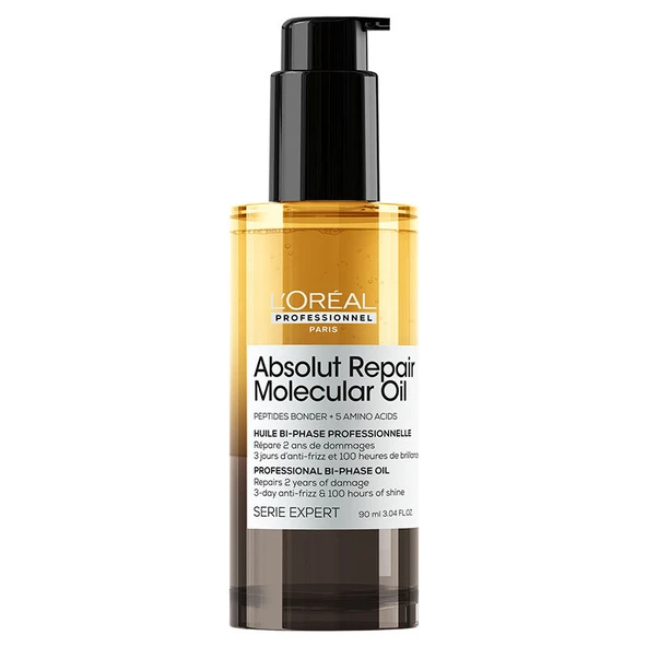 Loreal Serie Expert Absolute Repair Molecular Oil 90ml Hasar Onarıcı Yağ ürün görseli 1