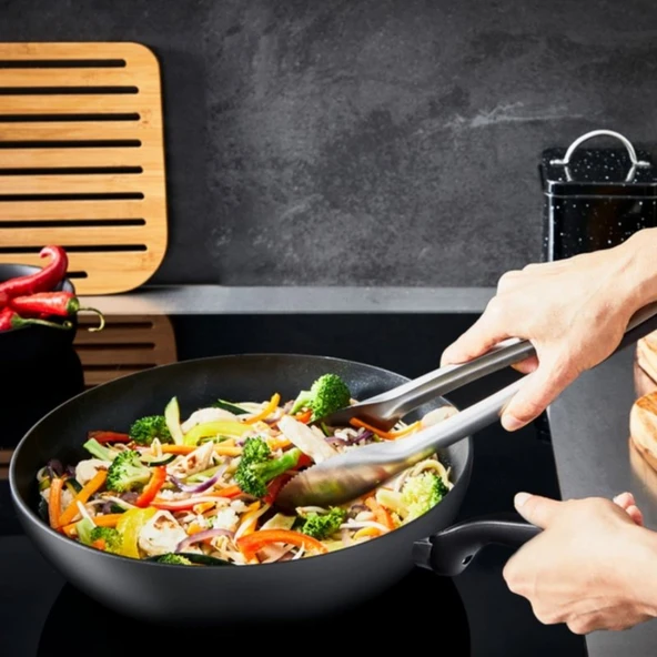 Tefal Titanium Force Wok Tava 28CM - 2100134004 - Resim 3