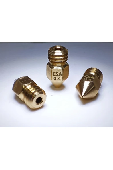CSA Mist Creality Ender Uyumlu 0.4mm Nozzle 20 Adet ürün görseli 1