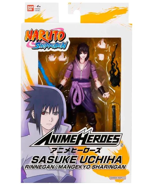 PTTAVM: Bandai Anime Heroes Naruto Shippuden Sasuke Uchiha Aksiyon