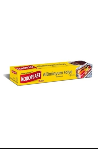 KOROPLAST ALÜMİNYUM FOLYO 8 METRE ürün görseli 1
