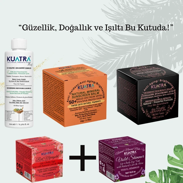 Kuatra Hediyeli  Işıltı Seti ürün görseli 1