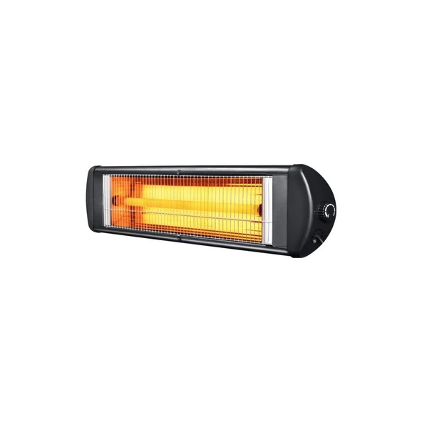 LUXELL EX 23 Ecoray 2300W Siyah Isıtıcı Duvar Tipi Ayak Hariç ürün görseli 1