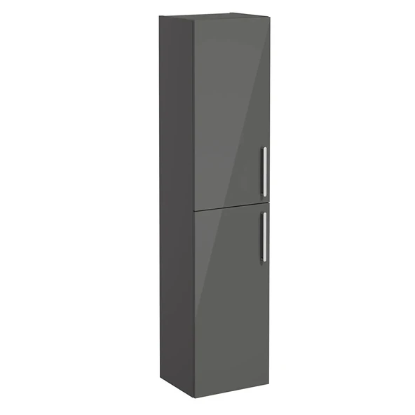 Vitra Root Flat Boy Dolabı, 40 cm, Parlak Antrasit, 66224 ürün görseli 1
