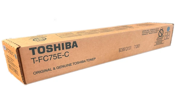Toshiba T-FC75E-C Orijinal Mavi Toner e-Studio 5560 6560  35,4k ürün görseli 1