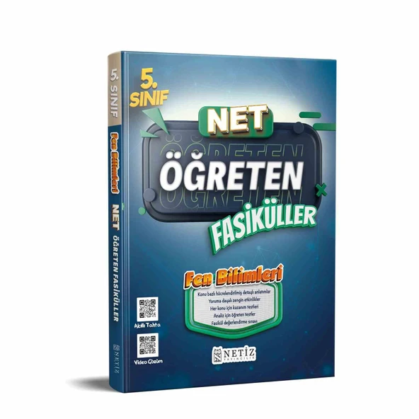 Netiz 5.Sınıf Fen Bilimleri Net Fasiküller ürün görseli 1