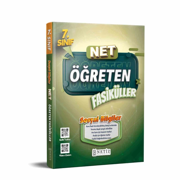Netiz 7.Sınıf Sosyal Bigiler Net Fasiküller ürün görseli 1