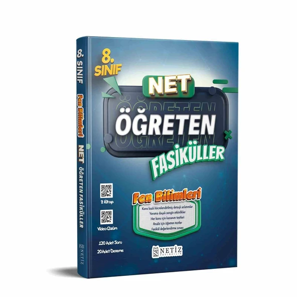 Netiz 8.Sınıf Fen Bilimleri Net Fasiküller ürün görseli 1