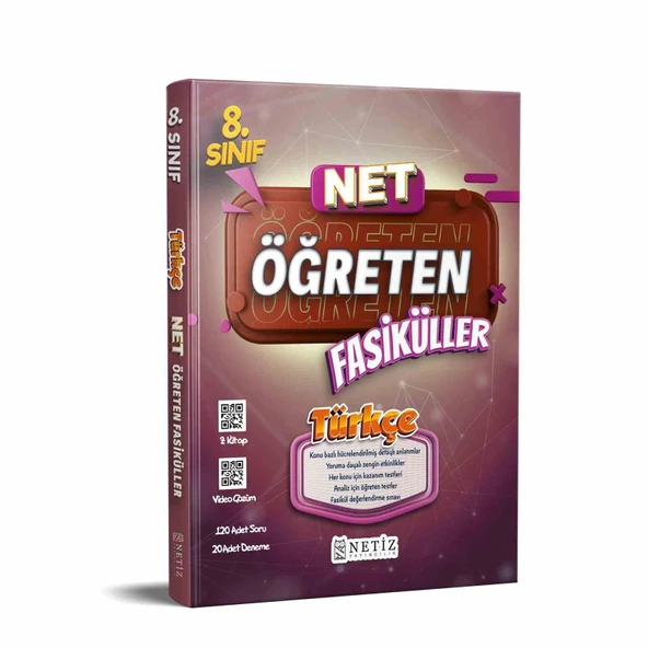Netiz 8.Sınıf Türkçe Net Fasiküller - Resim 2