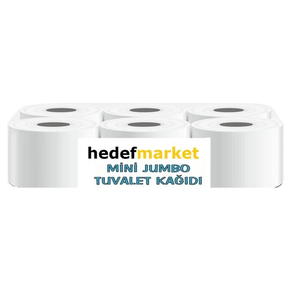 MİNİ JUMBO CİMRİ TUVALET KAĞIDI 6 LI RULO ürün görseli 1