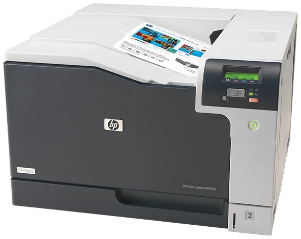 HP  CE712A CP5225DN A3 RENKLI TEK FONSIYONLU LAZER YAZICI 20PPM ürün görseli 1
