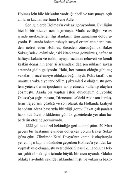 Sherlock Holmes: Suç Uyanıyor - Sir Arthur Conan Doyle ürün görseli 1