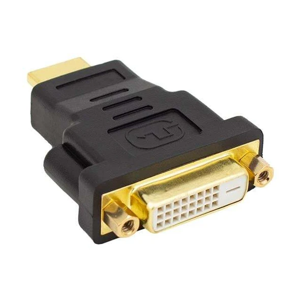 HDMI To DVI Çevirici (HDMI Erkek - DVI Dişi 24+1) ürün görseli 1