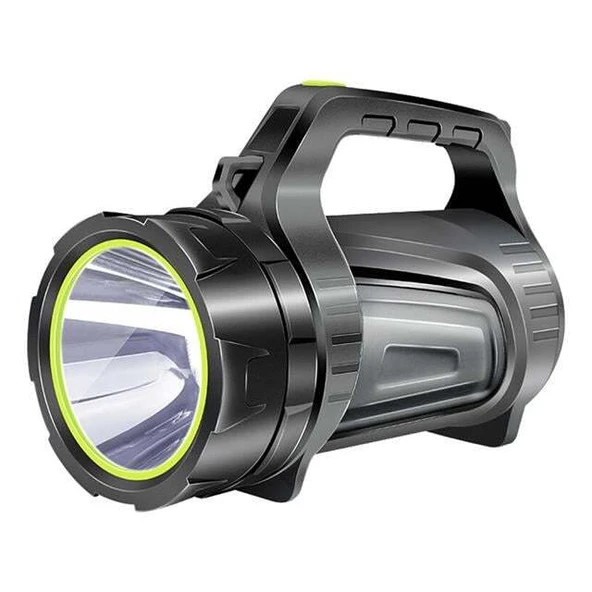 Powermaster Ledli Uzun Menzilli Şarjlı Kamp Tipi Işıldak Fener JS-881D ürün görseli 1
