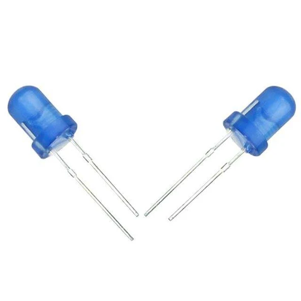 Halmet Mantar Led 5mm Mavi ürün görseli 1