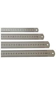 Paslanmaz Çelik Cetvel 20 Cm - Resim 3