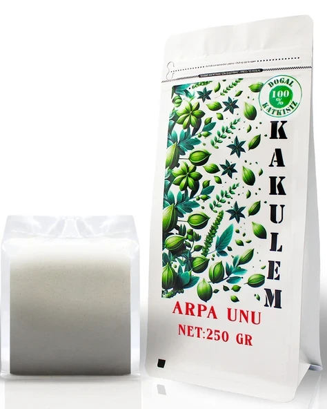 KAKULEM Sertifikalı Ata Tohum Katkısız Arpa Unu 250 gr ürün görseli 1