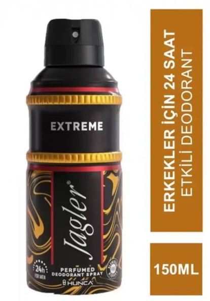 JAGLER DEODORANT EXTREME 150 ml ERKEK ORJINAL ÜRÜN ürün görseli 1
