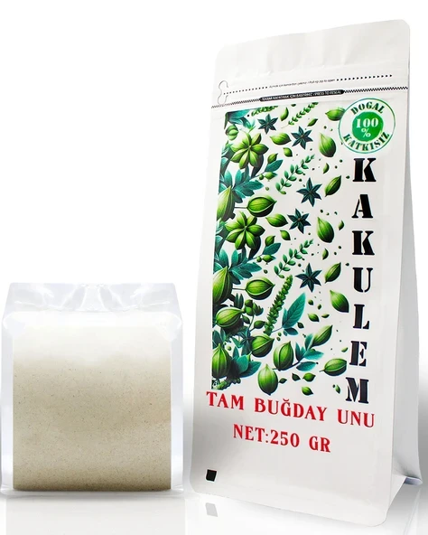 KAKULEM SERTİFİKALI Tam Buğday Unu 250 GR Özü Yüksek Ata Tohum ürün görseli 1