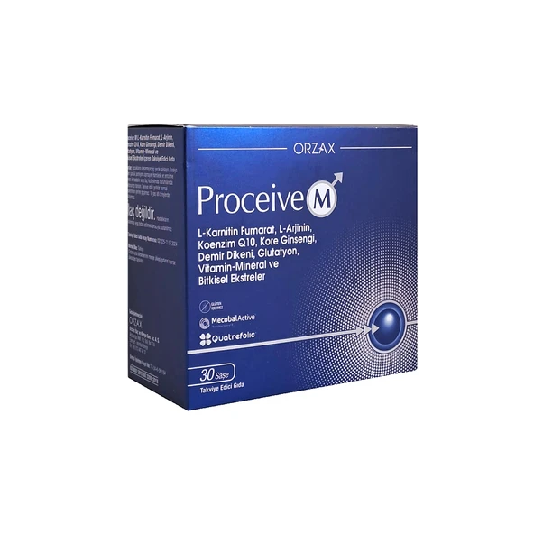 Orzax Proceive M Takviye Edici Gıda 30 Saşe ürün görseli 1