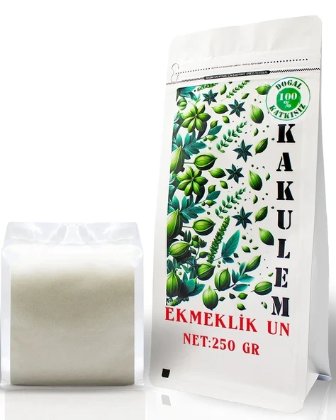 KAKULEM SERTİFİKALI Ata Tohum Ekmeklik Tam Buğday Unu 250 GR ürün görseli 1