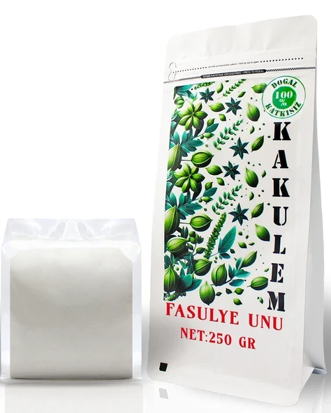 KAKULEM GLUTENSİZ SERTİFİKALI Fasulye Unu 250 GR ürün görseli 1